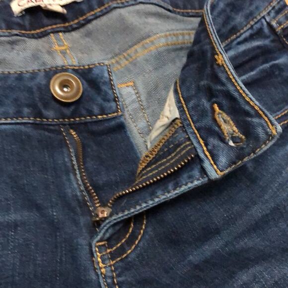Cabi Dark Wash Faded Jeans Size 2 - Picture 6 of 10
